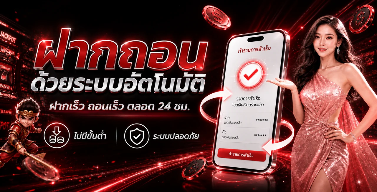 ภาพอธิบายระบบฝากถอนอัตโนมัติ PUNGVER